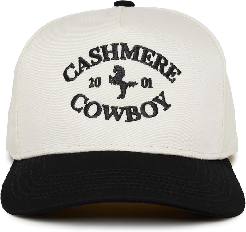 Funky Junque Vintage Canvas Snapback Hat - Adjustable 2 Tone Cap for Men Women - Put It On My, Cowboy, Girl Dad, Funny - Image 1